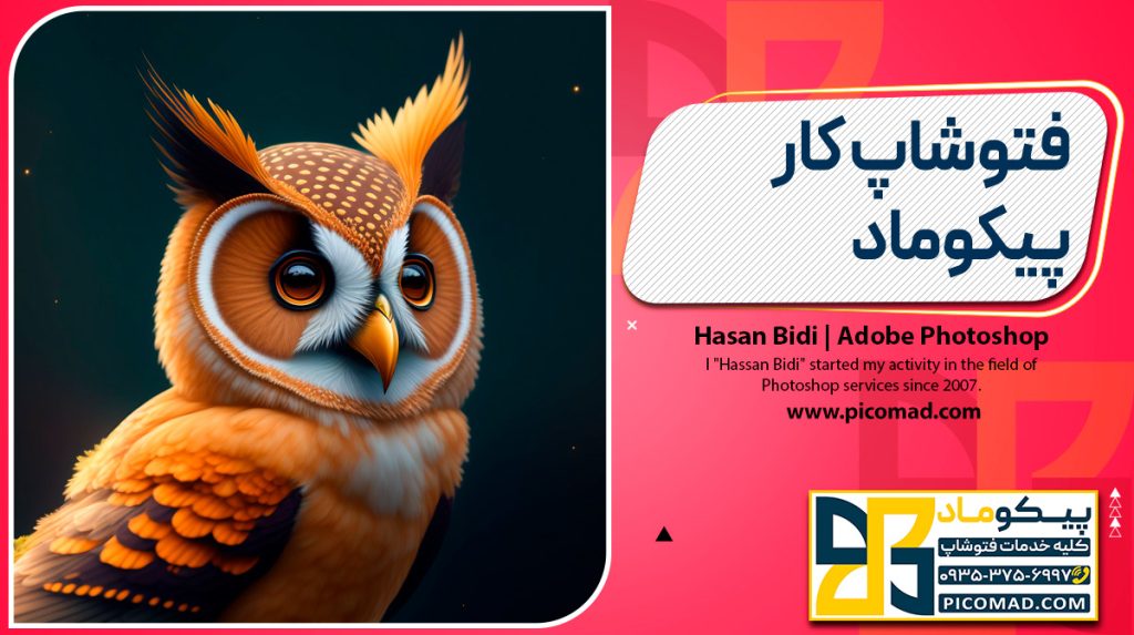 فتوشاپ کار پیکوماد